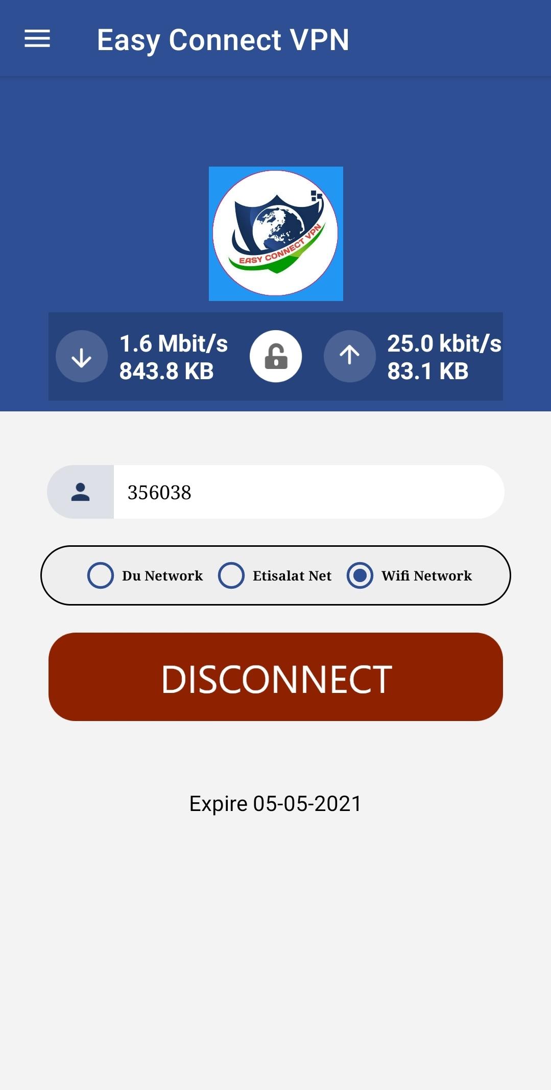 Метод connect. Easy connect VPN.