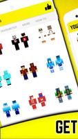 Youtubers Skins Affiche