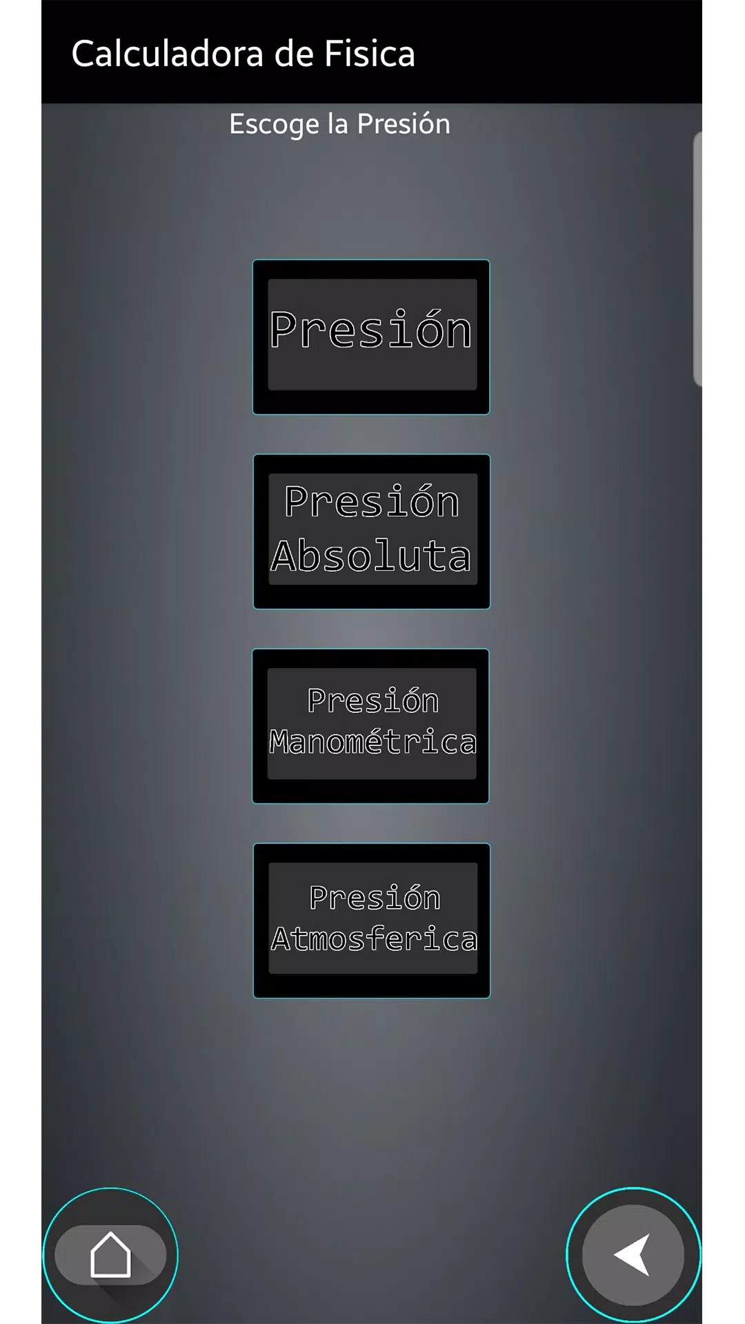 Descarga de APK de Calculadora de Física Pro para Android