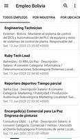 Empleo Bolivia captura de pantalla 1