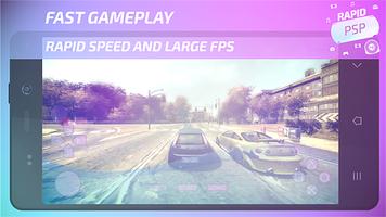Rapid Emulator for PSP Games Poster