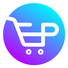 Ebay, Wallmart & Ali shopping-icoon
