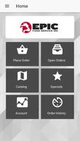 Epic Food Service Mobile App poster