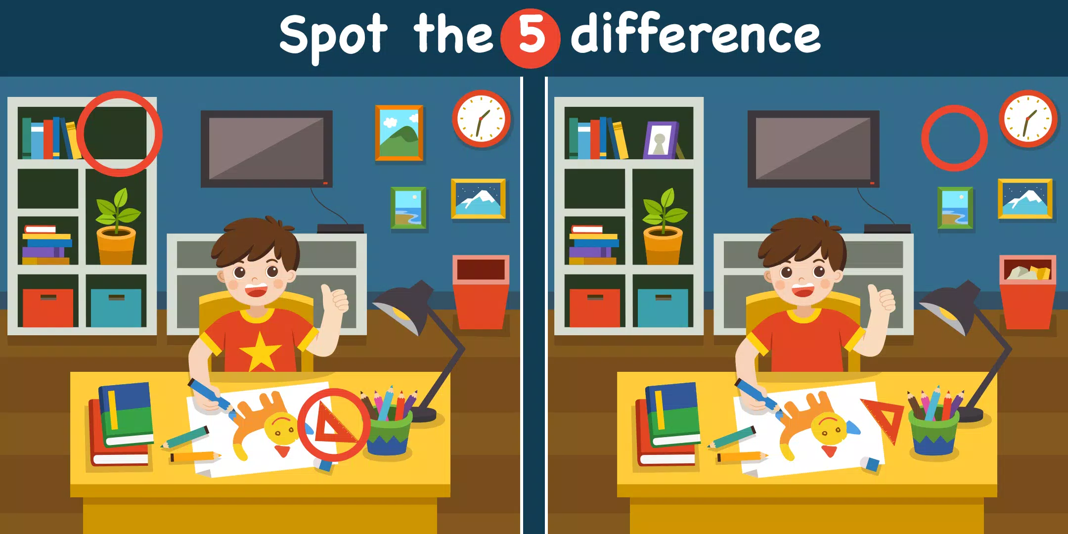 Find the difference : spot it