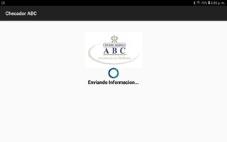 Checador Hospitales ABC Affiche