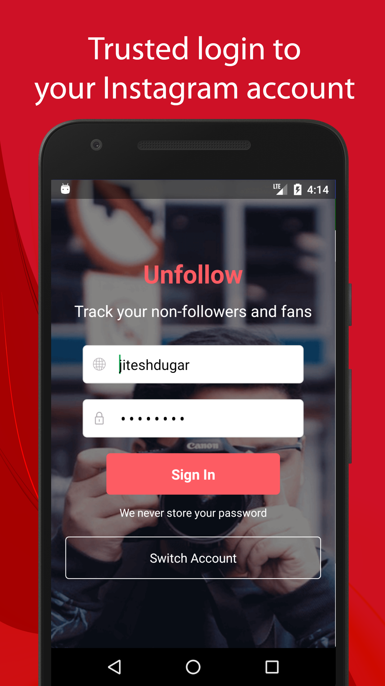 Unfollow for Instagram - Non f APK 1.0 for Android – Download Unfollow