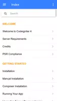 Codeigniter 4 Documentation скриншот 1