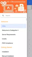 Codeigniter 4 Documentation скриншот 2