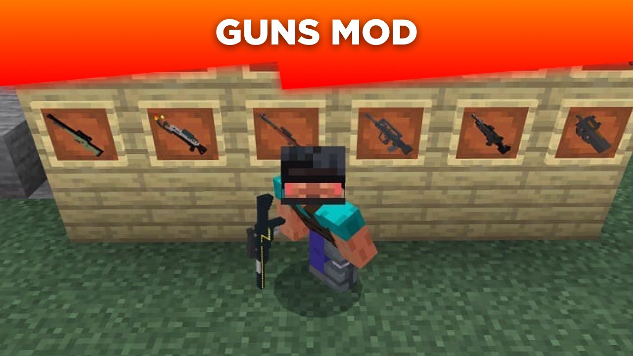 Super Guns for MCPE. Weapons mod APK for Android Download