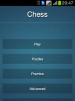 الممارسة لغز الشطرنج مجانا الملصق