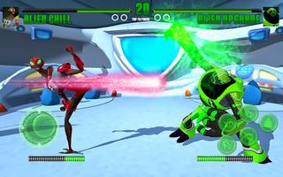 Hero Alien Force Arena Attack Mega Transform War screenshot 2