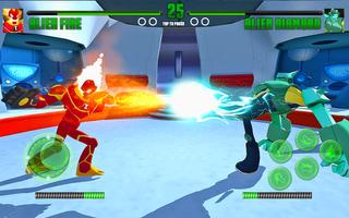 Hero Alien Force Arena Attack Mega Transform War screenshot 3