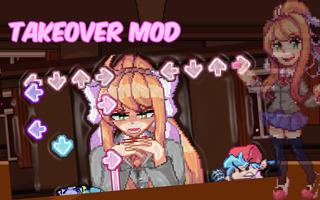 FNF Doki Doki Takeover Mod syot layar 2