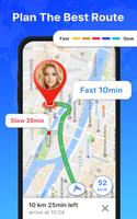 GPS Live Navigation, Direction Poster