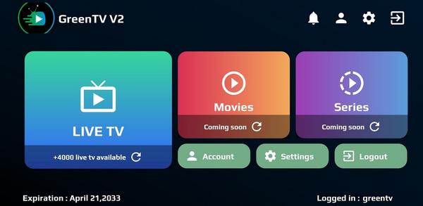 Wie kann man GreenTV V2 kostenlos auf Andriod herunterladen image