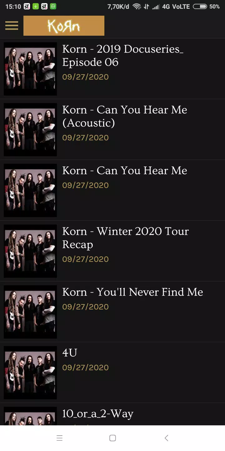 Korn Full Album - All Songs Mp3 APK for Android Download