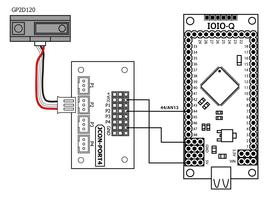 IOIO-Q IR RangeSensor скриншот 1