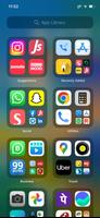 iPhone 14 Pro Max Launcher iOS imagem de tela 3