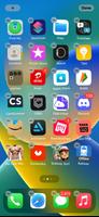 iPhone 14 Pro Max Launcher iOS imagem de tela 2