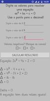 Bhaskara Calculadora imagem de tela 3