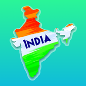 India Map & Capitals icon