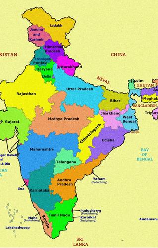 India S Map With States And Capitals India Map & Capitals For Android - Apk Download