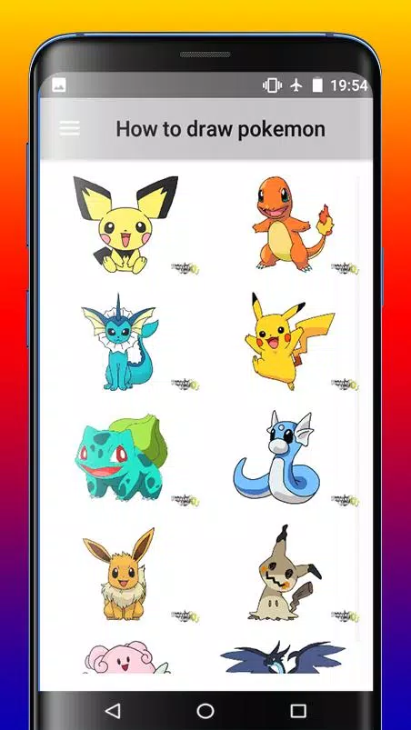 Download do APK de Como desenhar Pokémon para Android