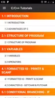 C C++ Tutorials تصوير الشاشة 2