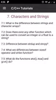 C C++ Tutorials تصوير الشاشة 5