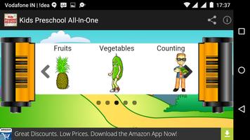 Kids Pre School All-In-One App capture d'écran 1