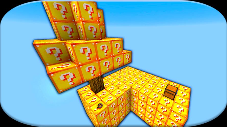 Lucky block skyblocks for MCPE for Android - APK Download
