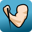 Workout with resistance bands-icoon