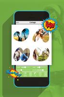 Text Photo Collage Maker Grid Maker capture d'écran 1