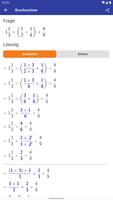 Bruchrechner Screenshot 1