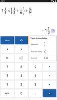 Calculadora de Fracciones captura de pantalla 3