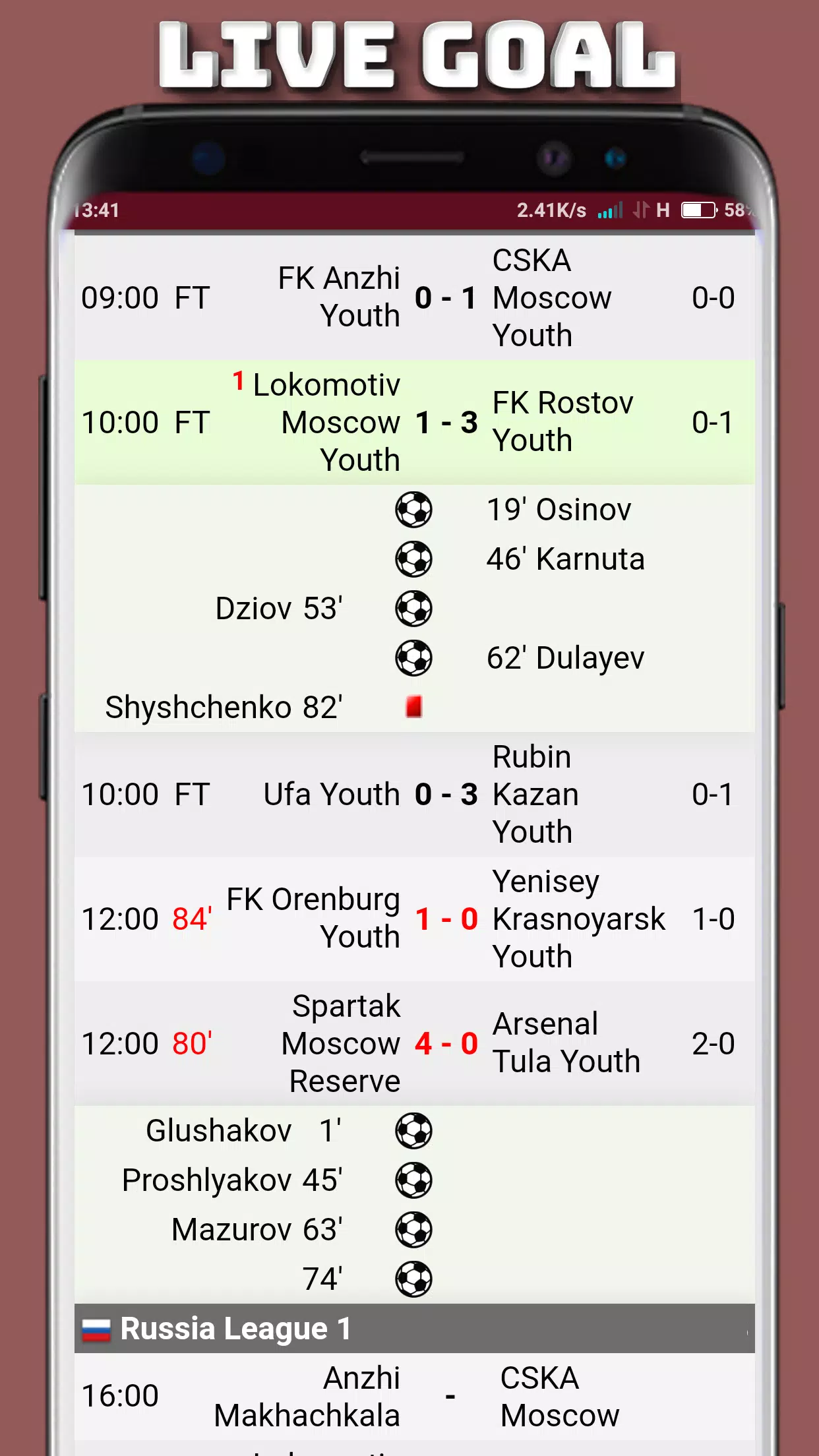 Livescore yesterday » Yesterday football match result ≡