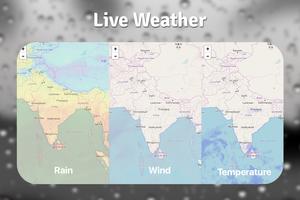 برنامه‌نما Live Rain Weather Forecast - Real Time Radar عکس از صفحه