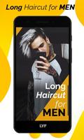 Long Haircut For Men Affiche
