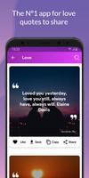 Love Quotes - True Love Quotes الملصق