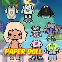 Paperdoll for Toca Life постер