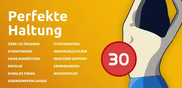 Perfekte Haltung & Wirbelsäule