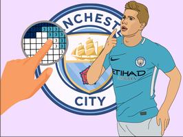 Coloring LOGO Football : Pixel art by number الملصق
