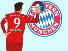 Coloring LOGO Football : Pixel art by number تصوير الشاشة 1
