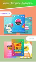 Poster Maker, Invitation Maker ảnh chụp màn hình 1