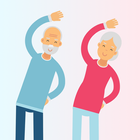Exercices pour personnes âgées icône