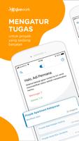 QlueWork - Mobile Workforce Coordination-poster