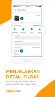 QlueWork - Mobile Workforce Coordination capture d'écran 3