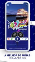 Rádio 102 FM Pirapora - MG Plakat