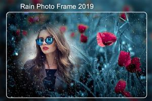 Rain Photo Frame Affiche