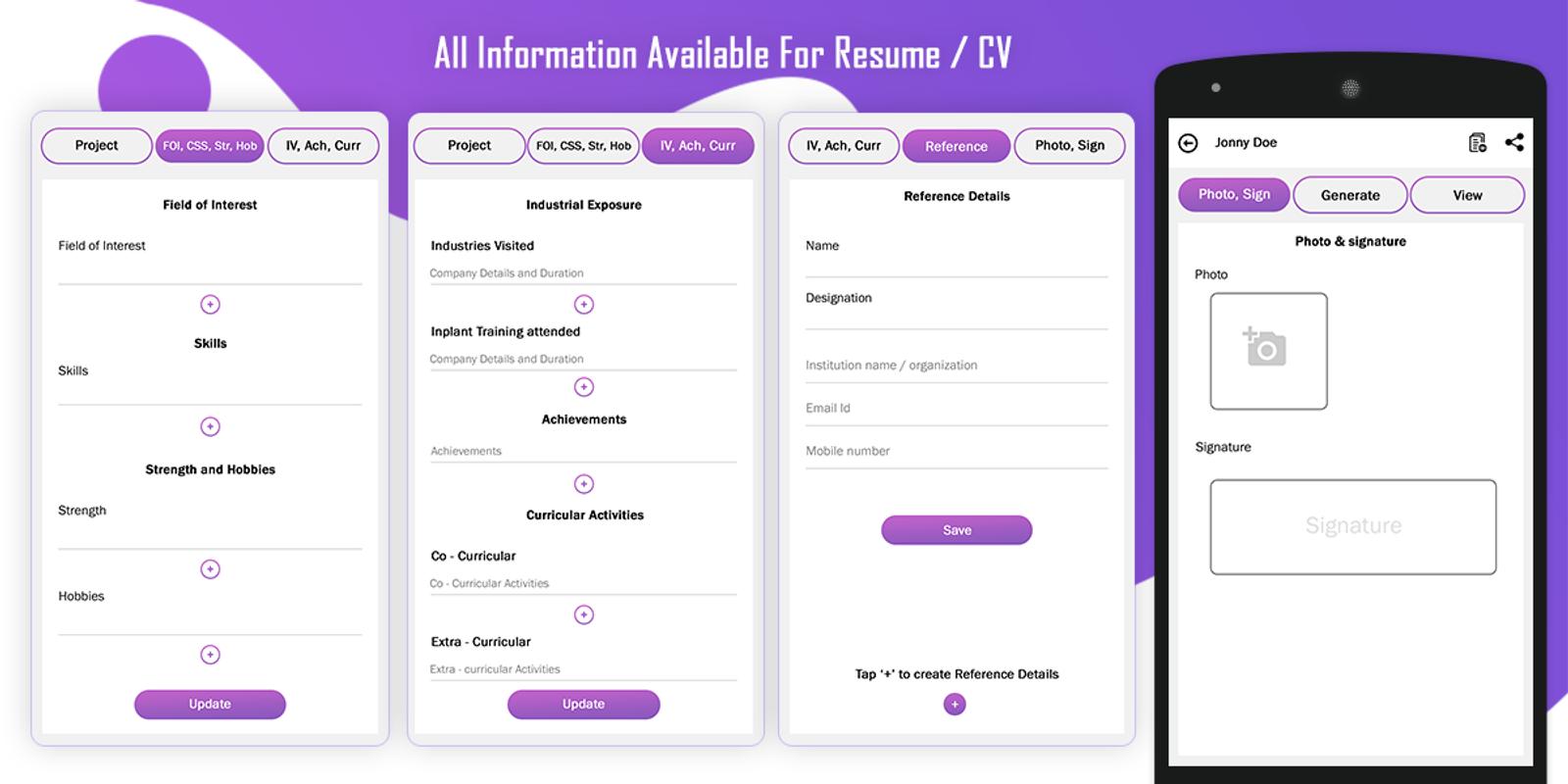 resume builder free cv